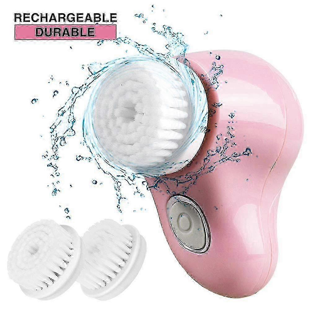 Facial Cleansing Brush  Rechargeable Usb Charging Waterproof Cleans...-1