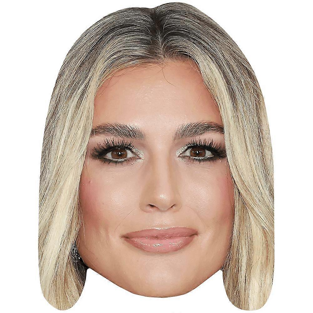 Carissa Culiner (Smile) Celebrity Mask, Flat Card Face