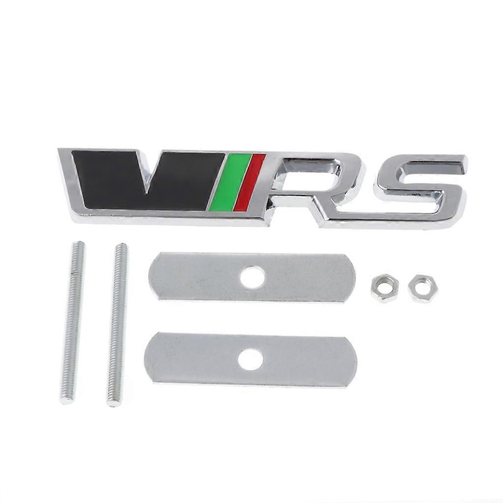 Car Metal 3D Rabbit Badge Logo Rear Trunk Front GrilleAdhesive Emblem Decal Sticker Suitable for Durable Accessory Multi