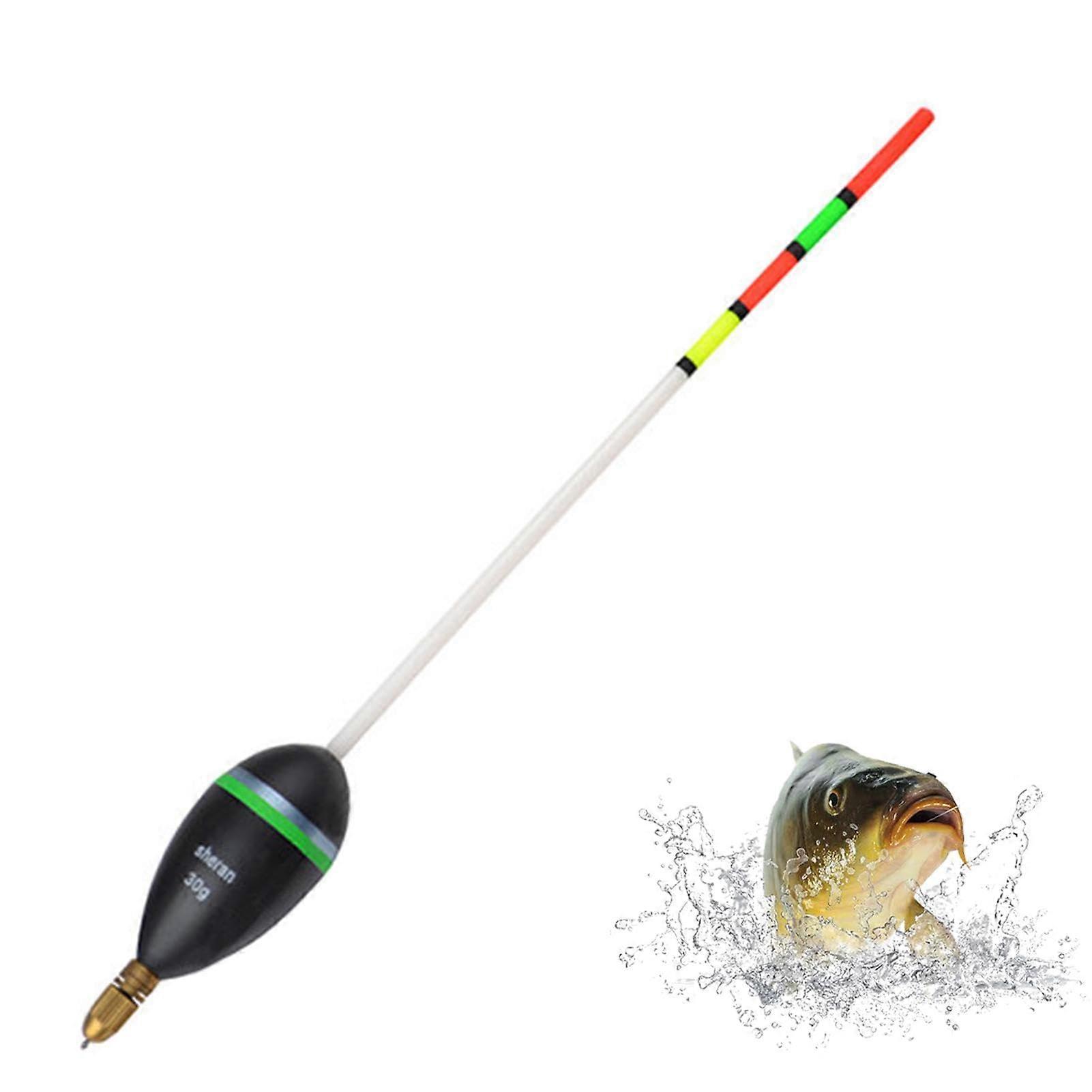 Slip Bobber for Fishing - 30g Long Distance Casting Float with Drift Anchor and Hook Tool for Crappie, Catfish, Trout, Bass