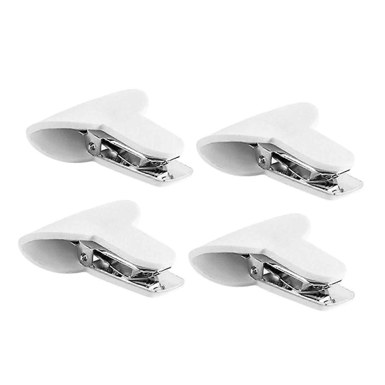 Quilt-Fix Clips - 4 Padded Duvet Clips for Bedding, Curtain Holders, and Bed Sheet Fasteners, Durable and Easy to Use