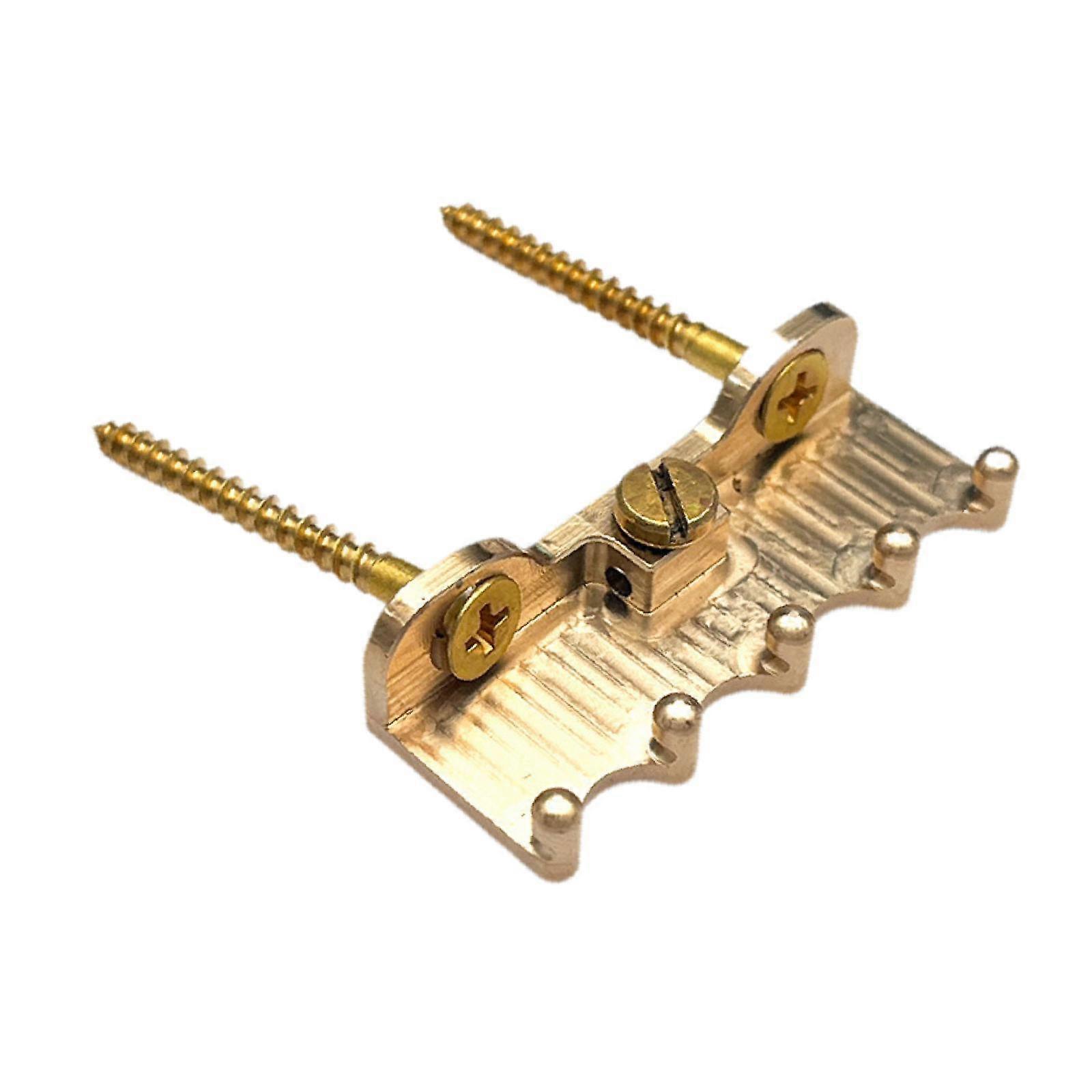 Enkel Fjäder Krok Musik Instrument Delar Gitarr Stall Dragplatta