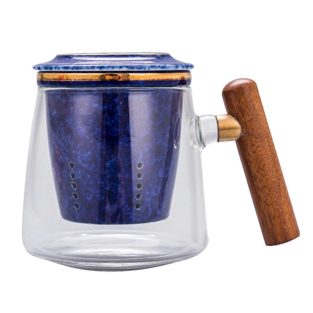 Modern Coffee Mug with Anti-Scald Feature, Designed for Convenience and Safety