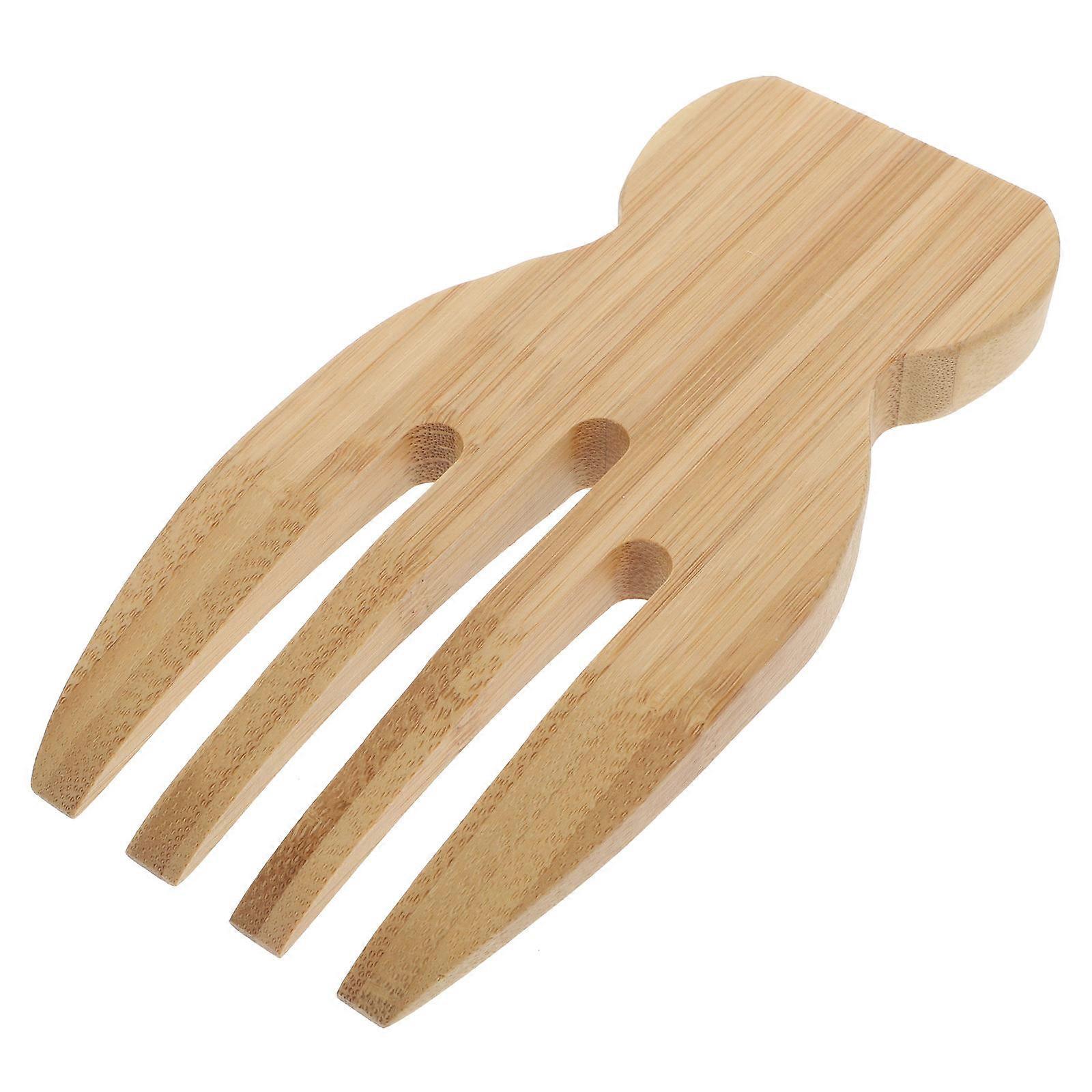 Synthetic Materials Kitchenware Fork for Salad and Brown 1 Pc