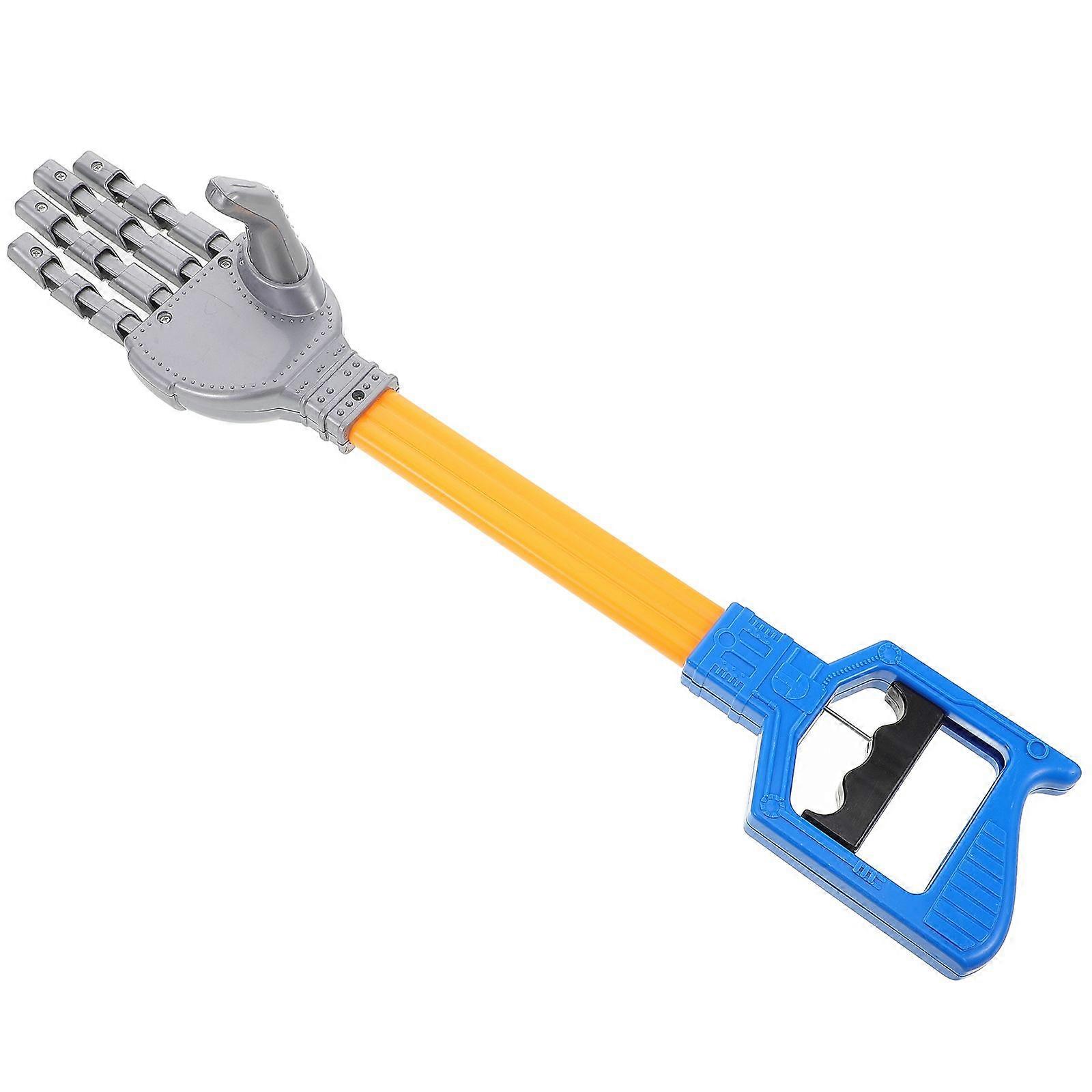 Plastic Retro Robot Arm Robot Pick Up Pinch Tool Kids Toy Interactive Toy Grabber Robot Hand Hand-Eye Coordination Play Toy
