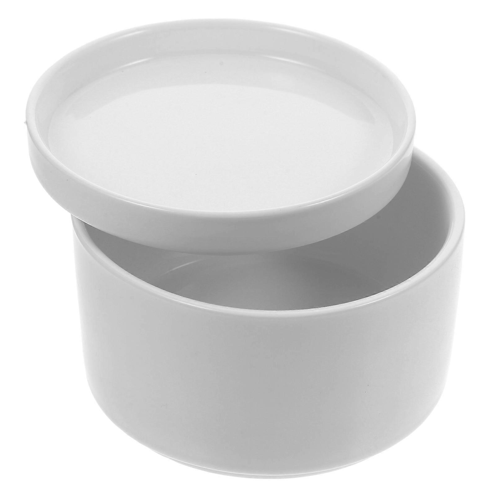 Airtight Ceramic Bowls with Caps, Functional and Stylish Kitchen Essentials