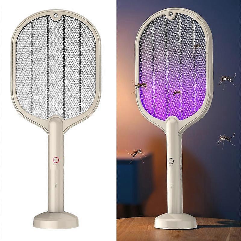 WP-07 2 in 1 Electric Mosquito Swatter Fly Bug Trap USB Rechargeable Mosquito Killer Lamp