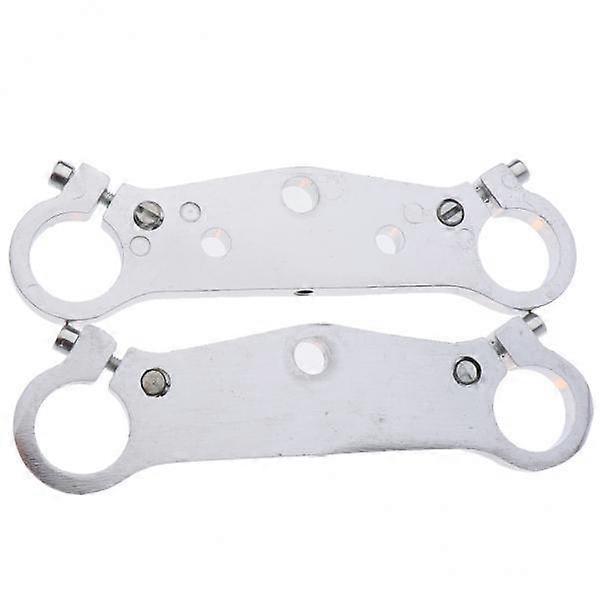 2 Upper Triple Tree Steering Stem Fork Clamp 25mm