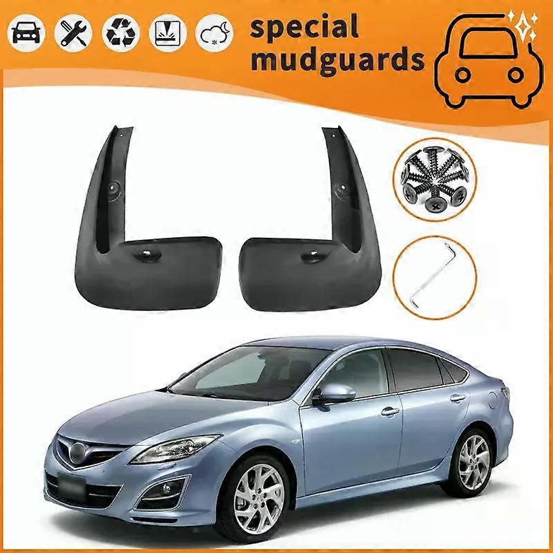For Mazda 2 6 8 Axela 08-20 models Mudguards Fender Mudflaps Front Rear Flares Splash Guards Cover Car Accessorie