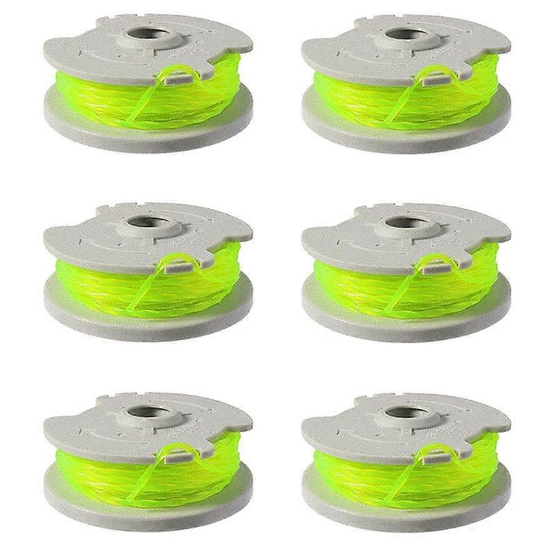 6 قطع ل Worx Lawn الانتهازي النايلون الأسلاك بكرات WA0014 بكرات جزازة العشب