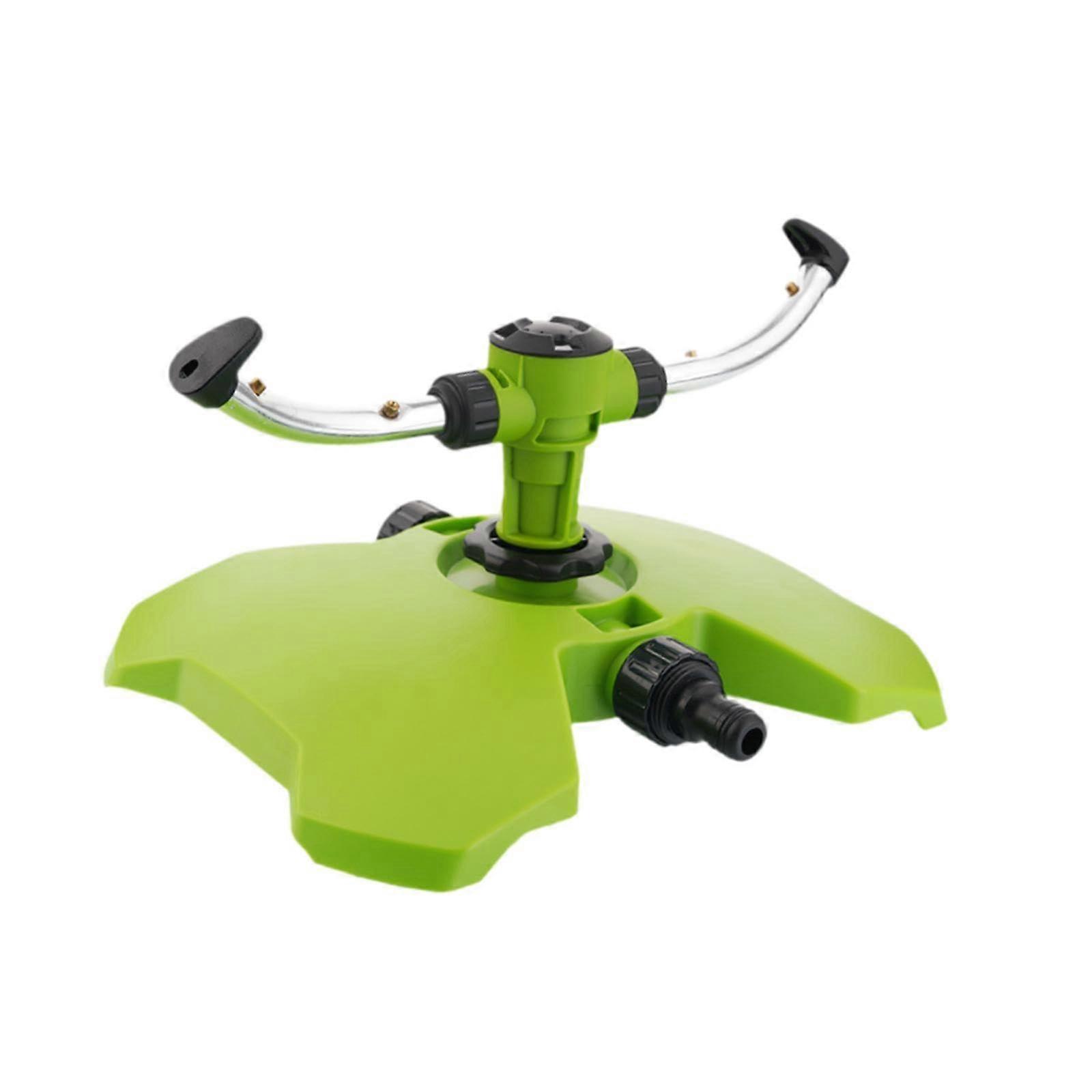 2 Arm Rotary Lawn Sprinkler - Automatic High-Performance Watering System for Backyard Lawn Irrigation