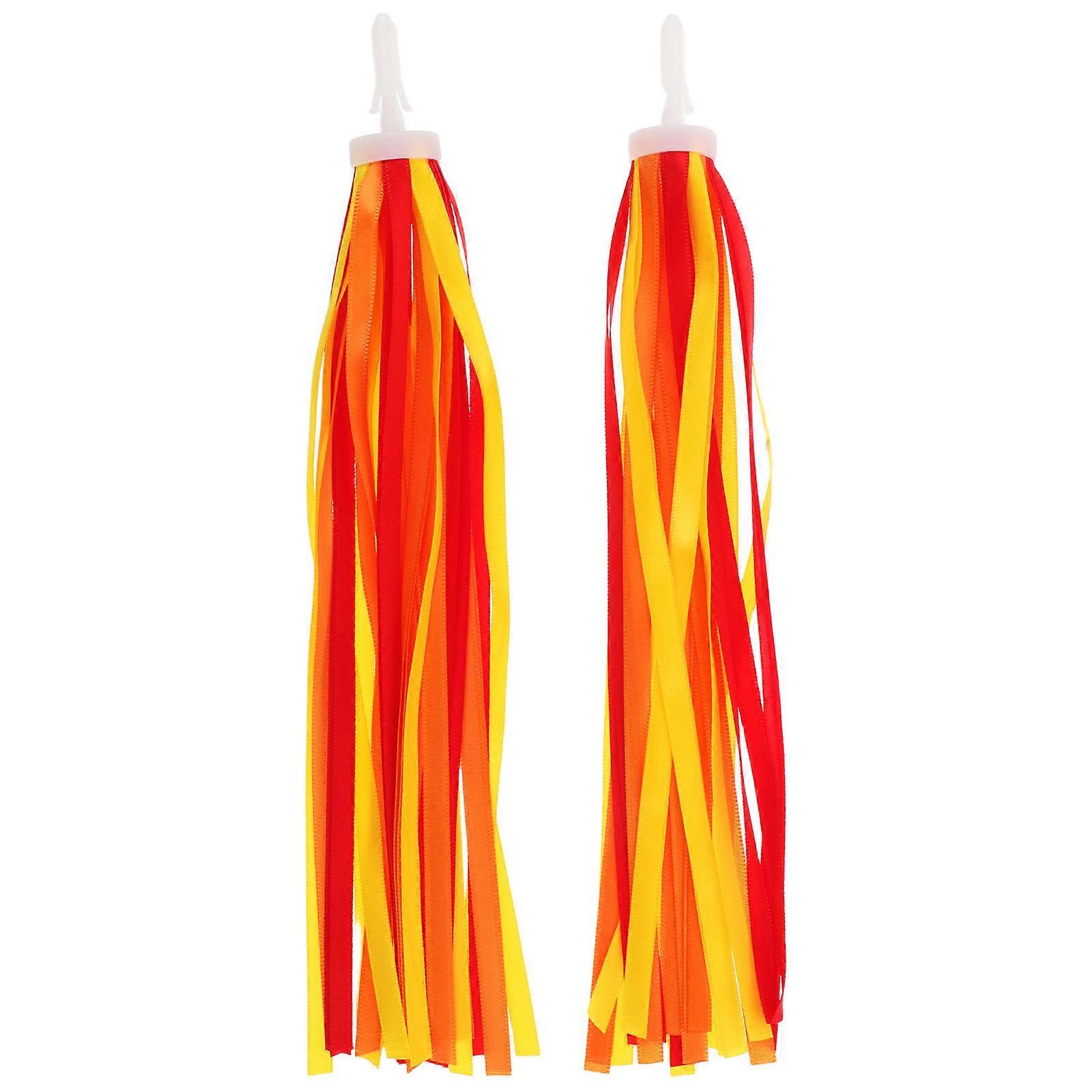 Bike Handlebar Streamers Visibility Enhancement for Boys Girls Riding 1 Pair