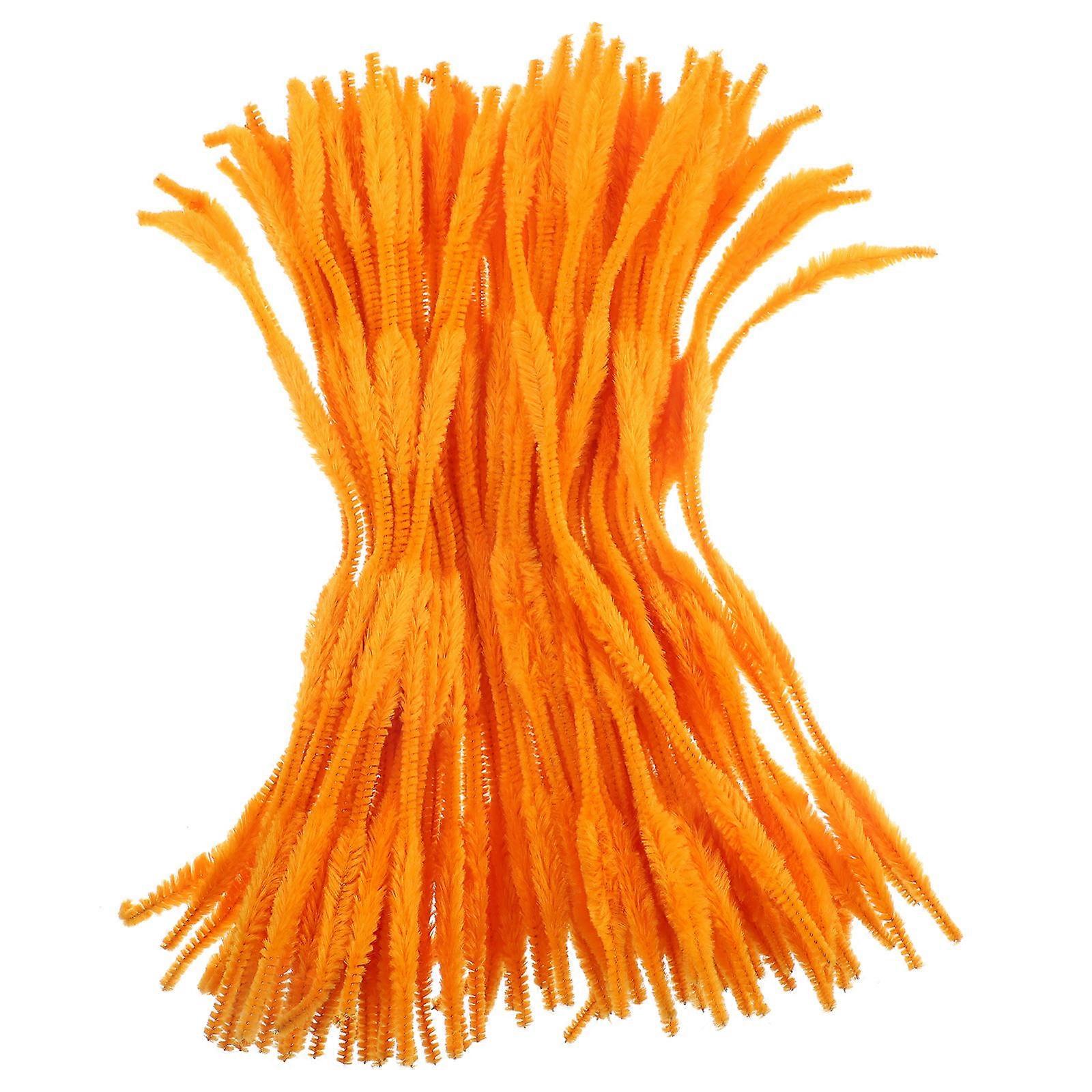 Craft Supplies Fuzzy Stick Craft Material For Kindergartens 30x0.3x0.3CM Handmade Crafts 100Pcs