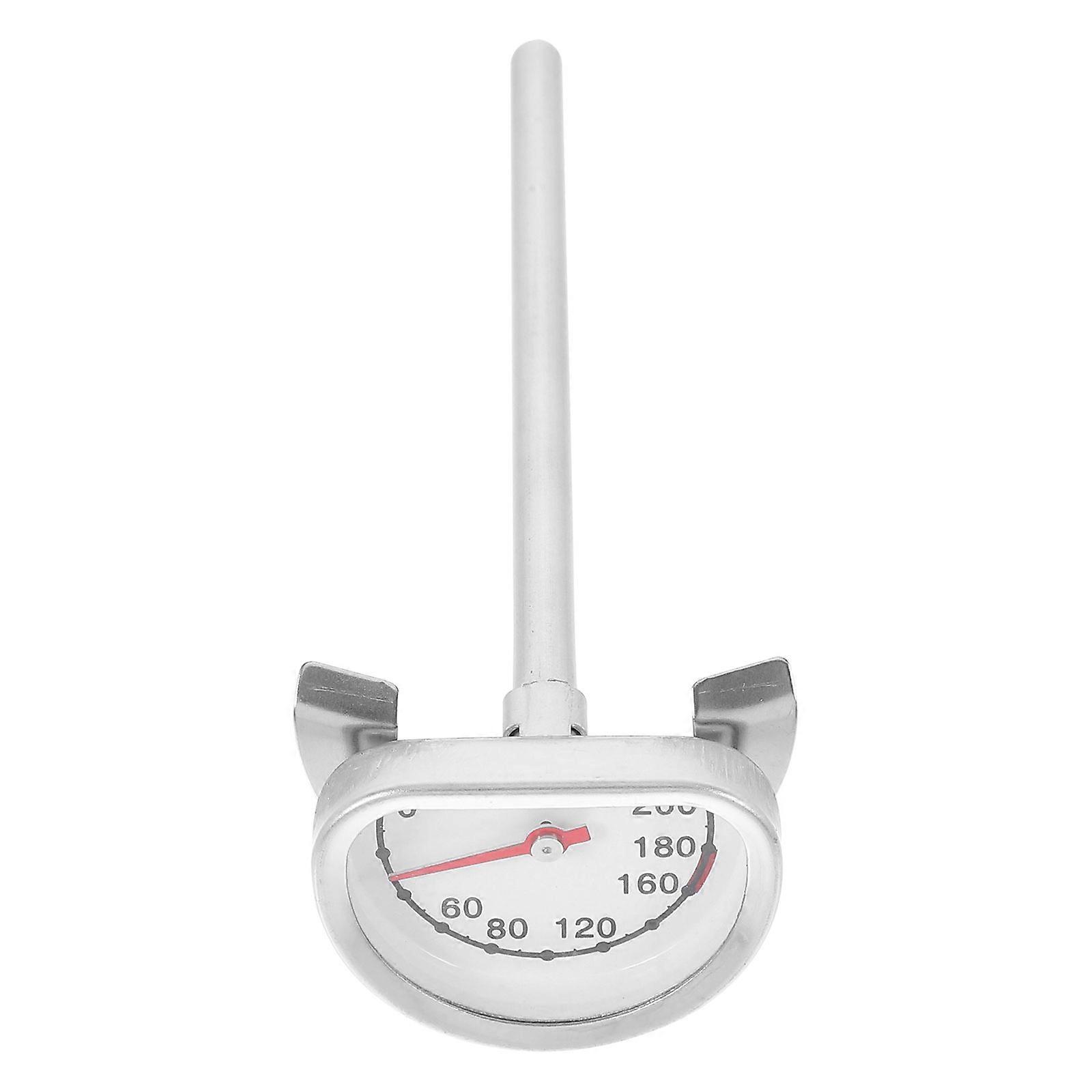 Stainless Steel Candy Thermometer with Stand for Frying, Cooking, and Candle Making – Accurate Temperature Readings for Home Bakers and Cooks