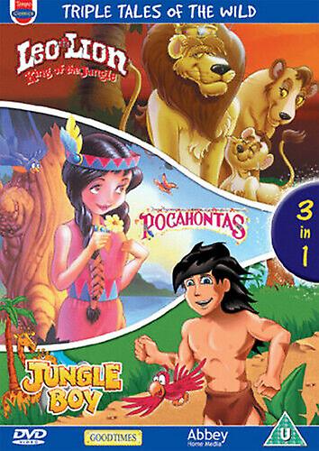 For the Children of Liberia [DVD](中古品) Triple Tales of the Wild Leo the LionPocahontasJungle Boy DVD
