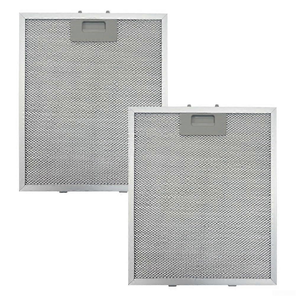 Cooker Hood Filter 2 Filters for Cooker Hood 320 × 260 mm Aluminium Mesh Filter Cooker Hood Filter for Many Brands of Cooker Hoods