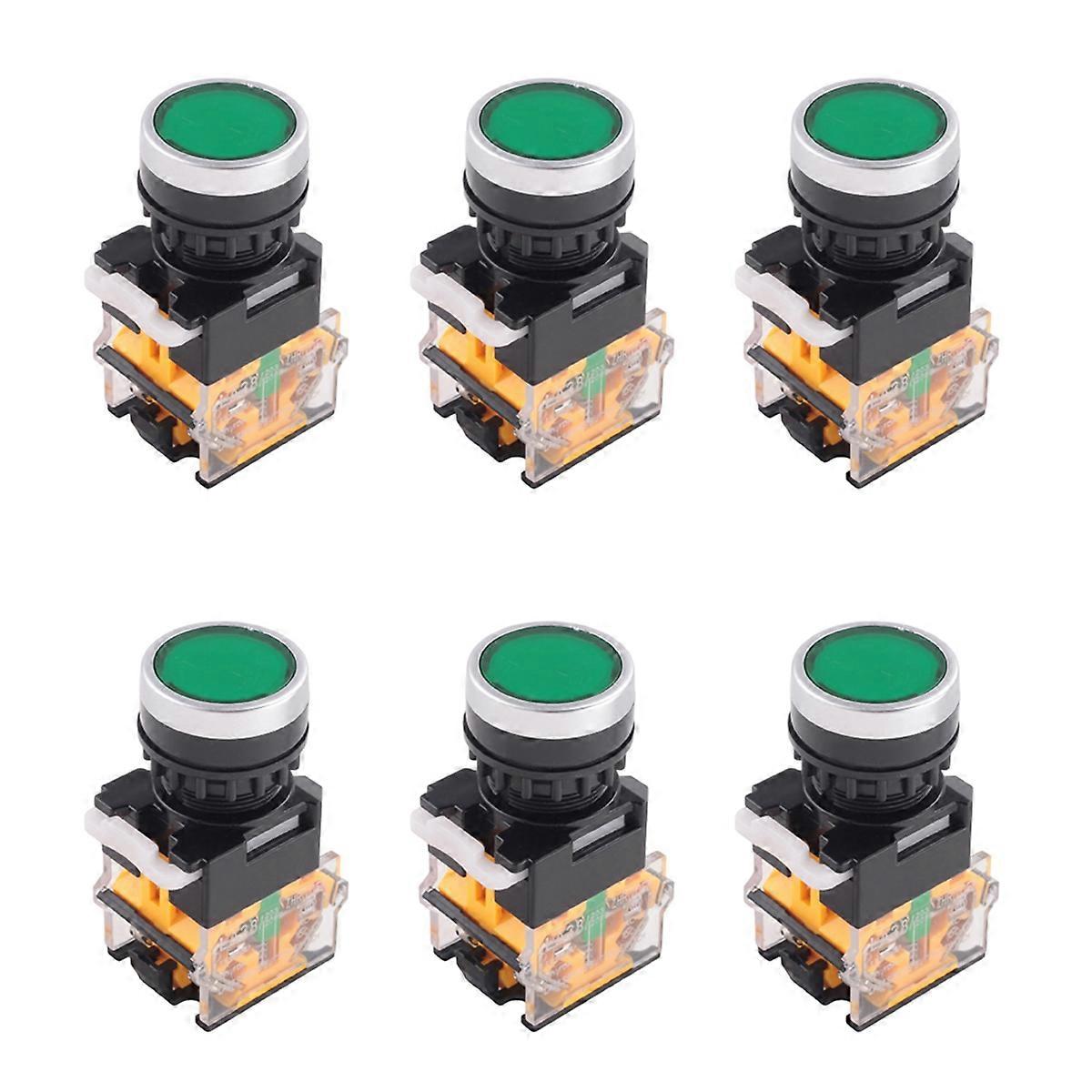 LA38-11/203 Momentary Heavy Duty Switch Green