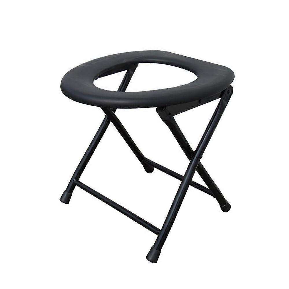 Portable Folding Camping Toilet Seat - Heavy-Duty, Comfortable, Travel-Ready, Fits Most Standard Toilets