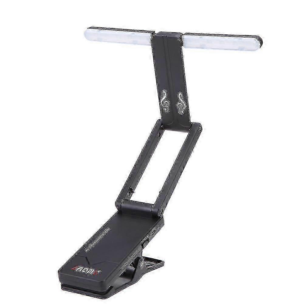 Universal Compact Portable Clip-on Rechargeable Music Stand Lamp for Piano LED Stage Light USB Charge
