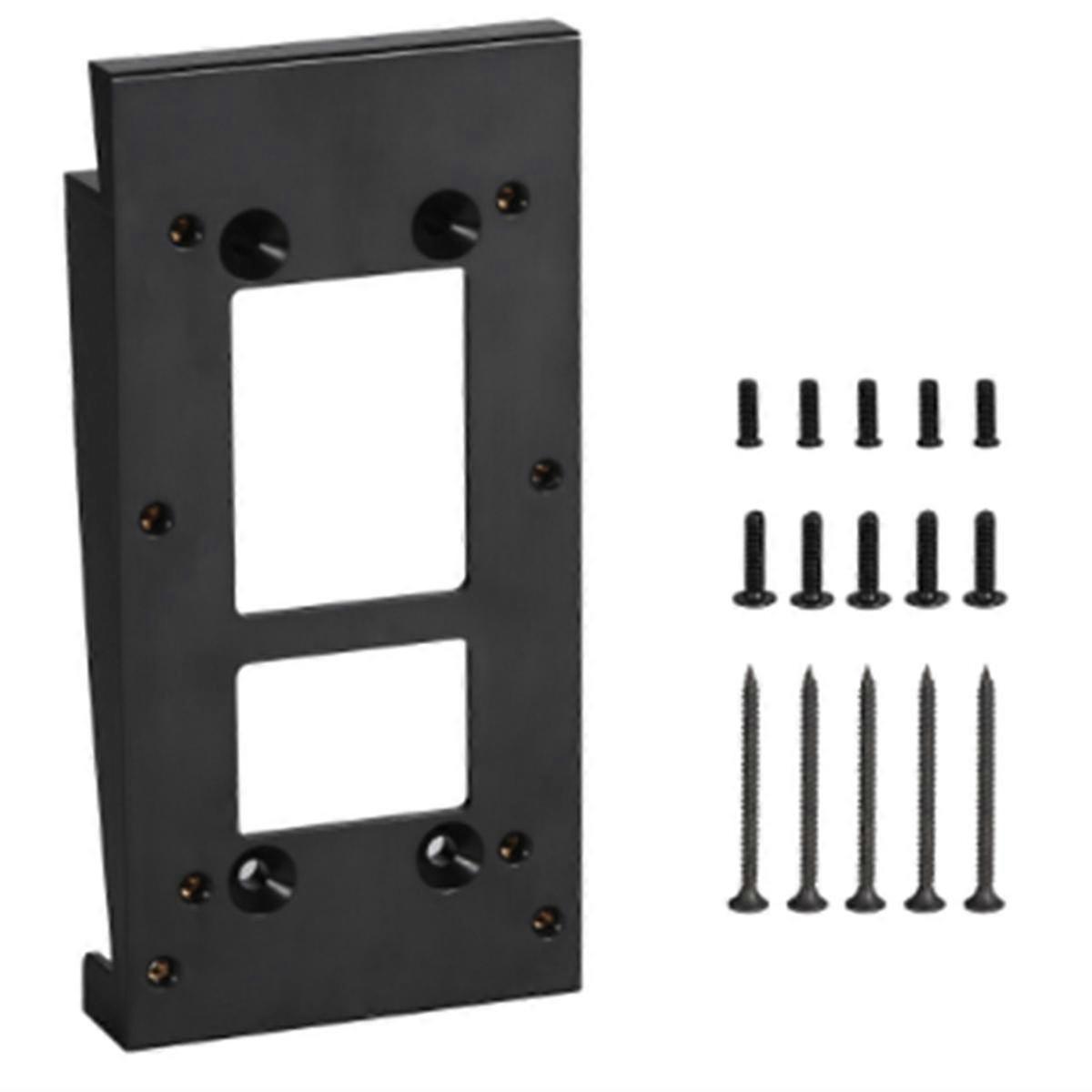 Adjustable Angle Doorbell Bracket for Vinyl Siding Installation