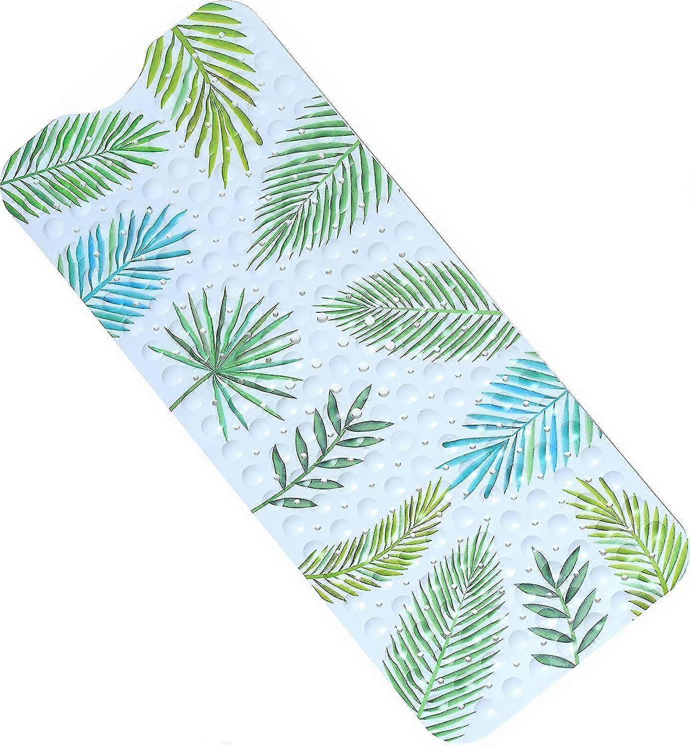 Tapis de bain antidérapant extra long motif poisson de mer