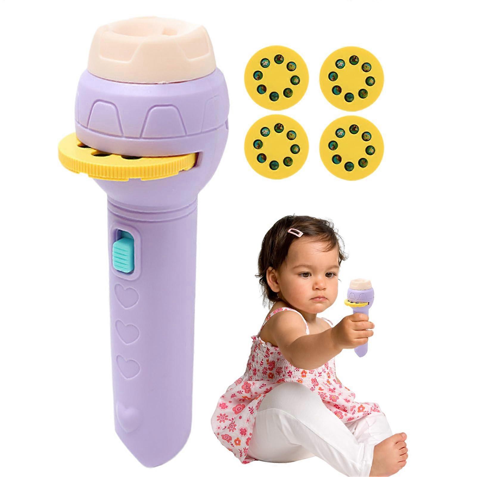 Projector Torch Light Projection 'Image of Cartoon Flashlight on Animal Themes'