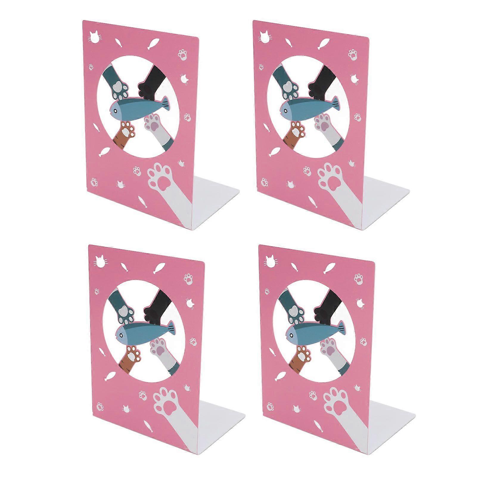 2025最新モデル4pcsメタルブックは整然としたストレージの任意の調整を終えます