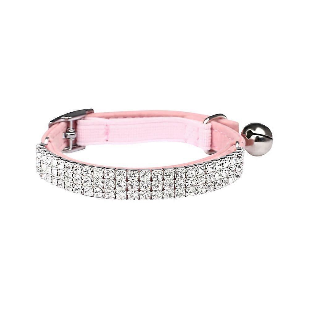 Bling Rhinestone Pet Collar, Adjustable Cat Collar, Cute Kitten Collar