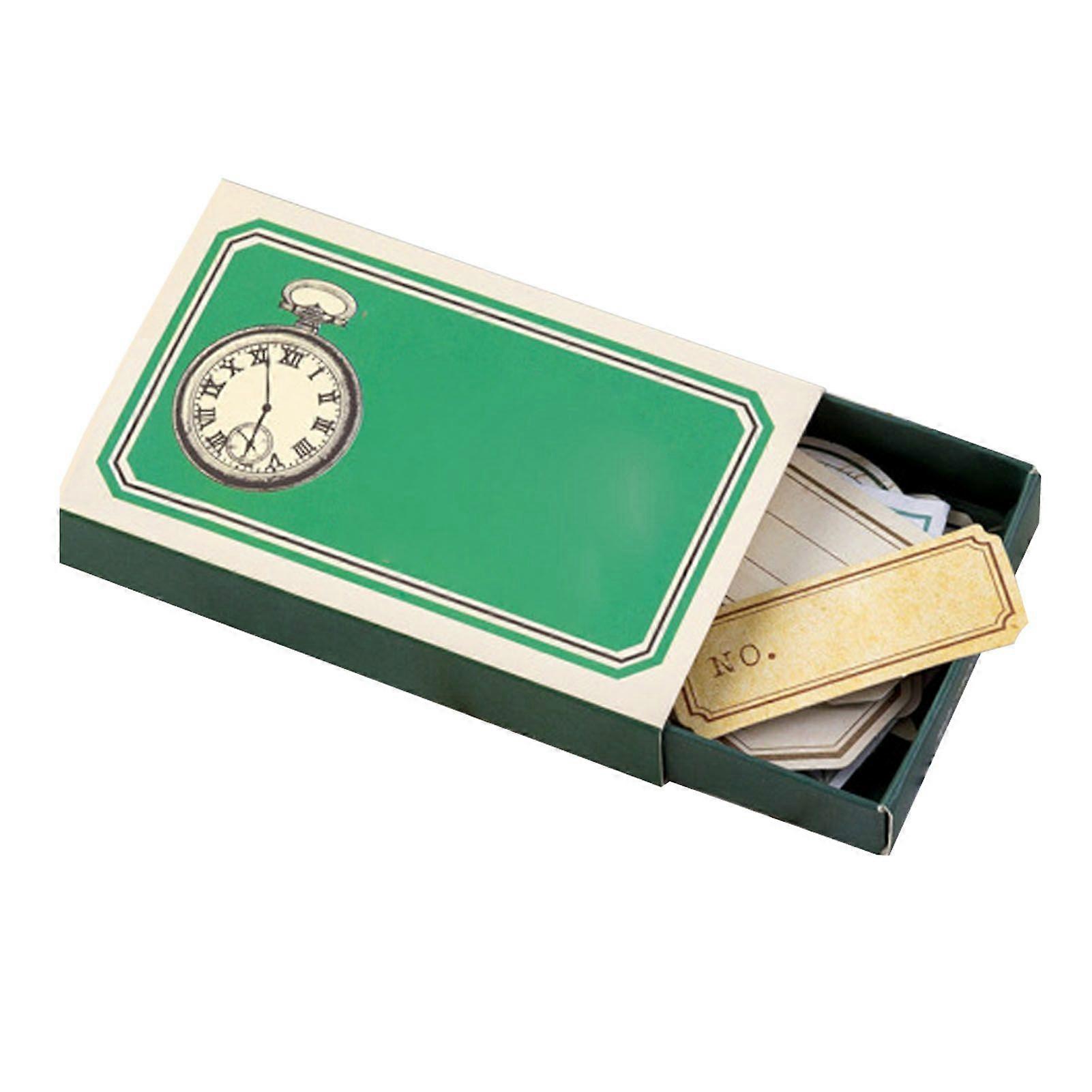 2025 Latest Model  Scrapbook Label Stickers Retro Decorative Scrapbooking