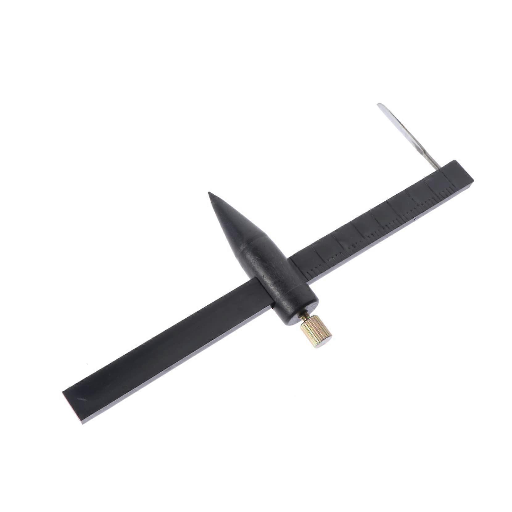 Compass for Pottery and Clay - Stainless Steel Circle Tool, Black, Circle Drawing Tool for Ceramics