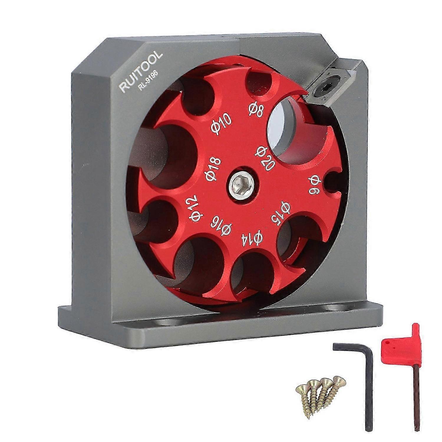Dowel Maker Jig Aluminium Alloy 9 Holes Adjustable 620mm Carbide Inserts Dowel Maker