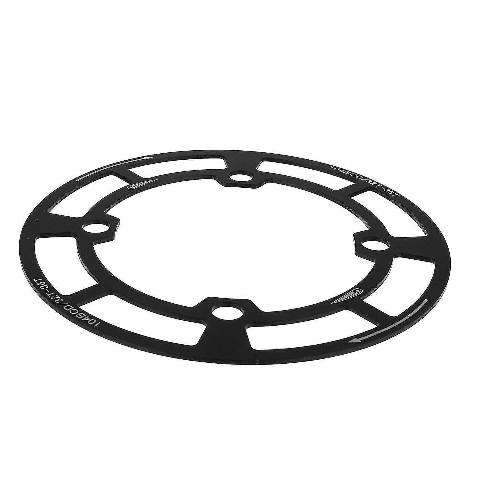 Durable Mountain Bike Chainring Protector Crankset Shield for Enhanced Gear Tooth Disc Protection Easy Installation