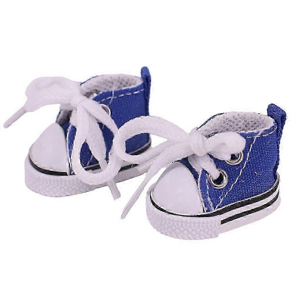Cute Mini Lace Up Sneakers For Labubu Doll