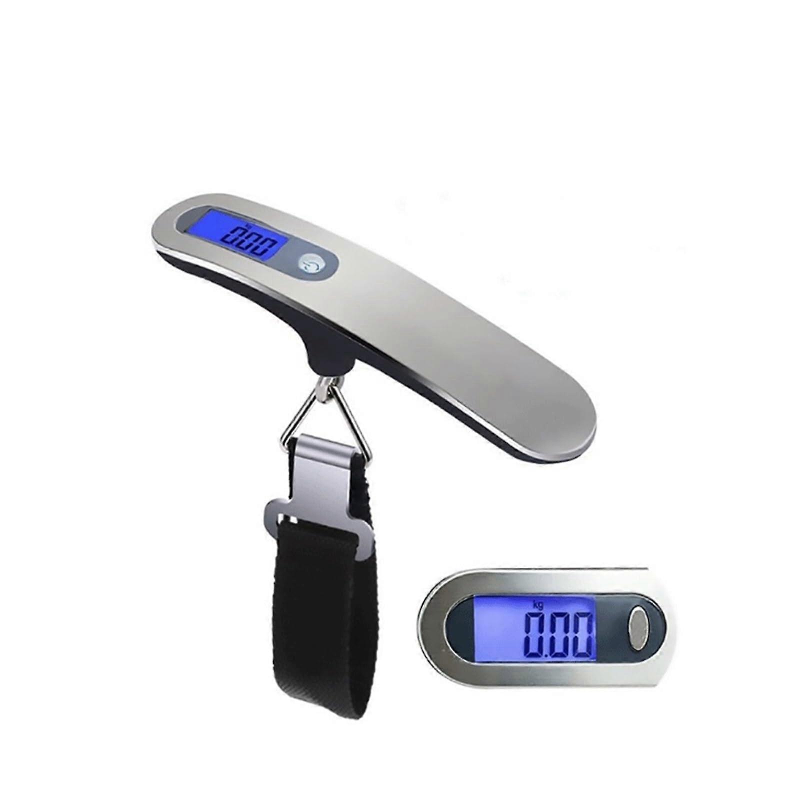 Digital Scale 50kg/110lb Portable Mini Luggage Weight Scale with Digital Display for Air Travel and Outdoor Use