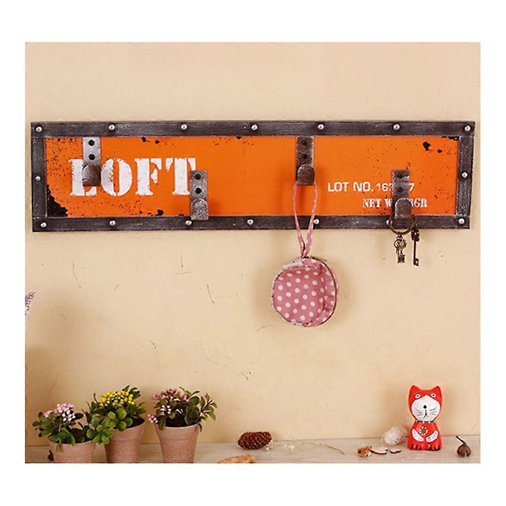 Coat hook loft industrial style creative home decoration