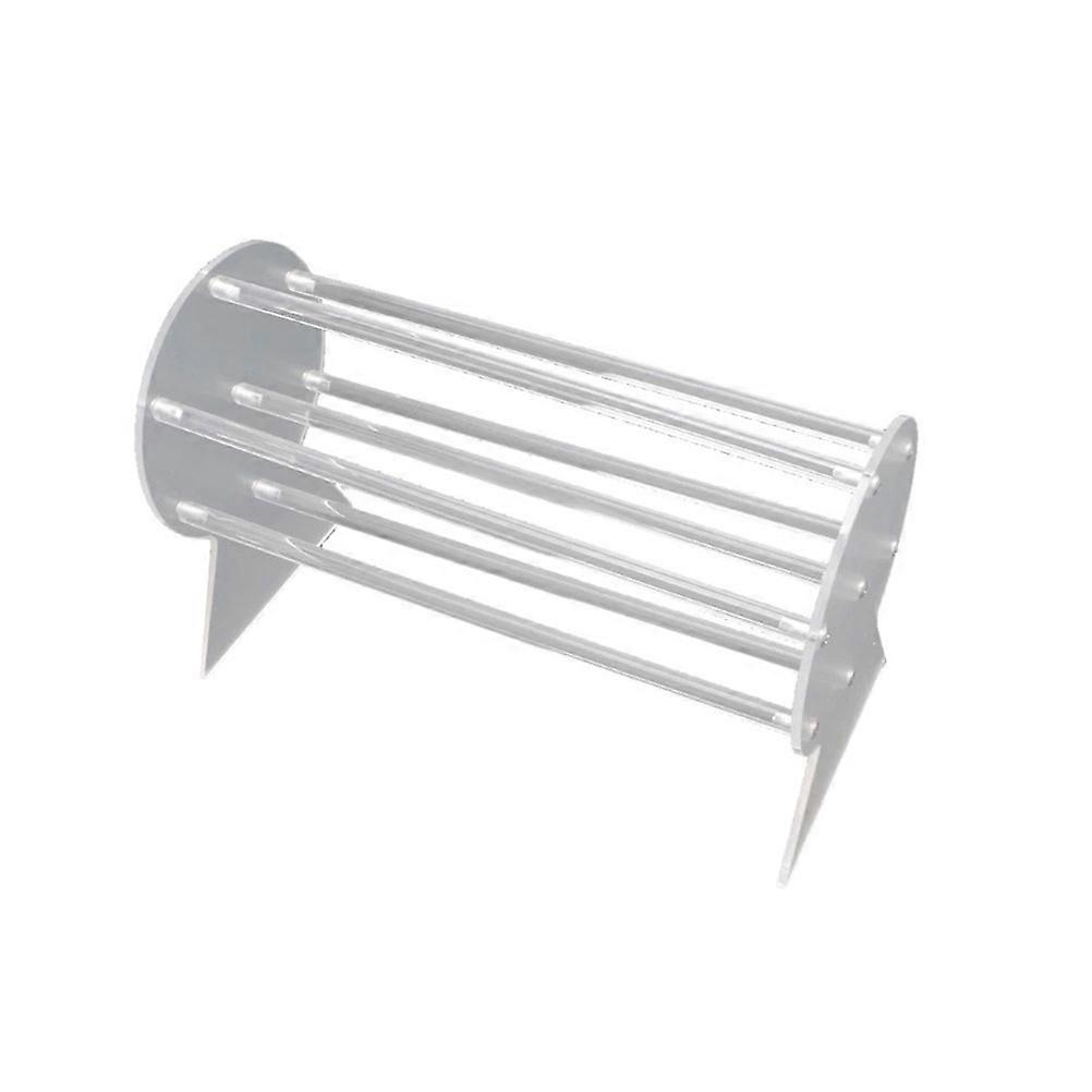Transparent Acrylic Headband Holder for Storage Clear Organizer with 1pc Hairband Display Shelf