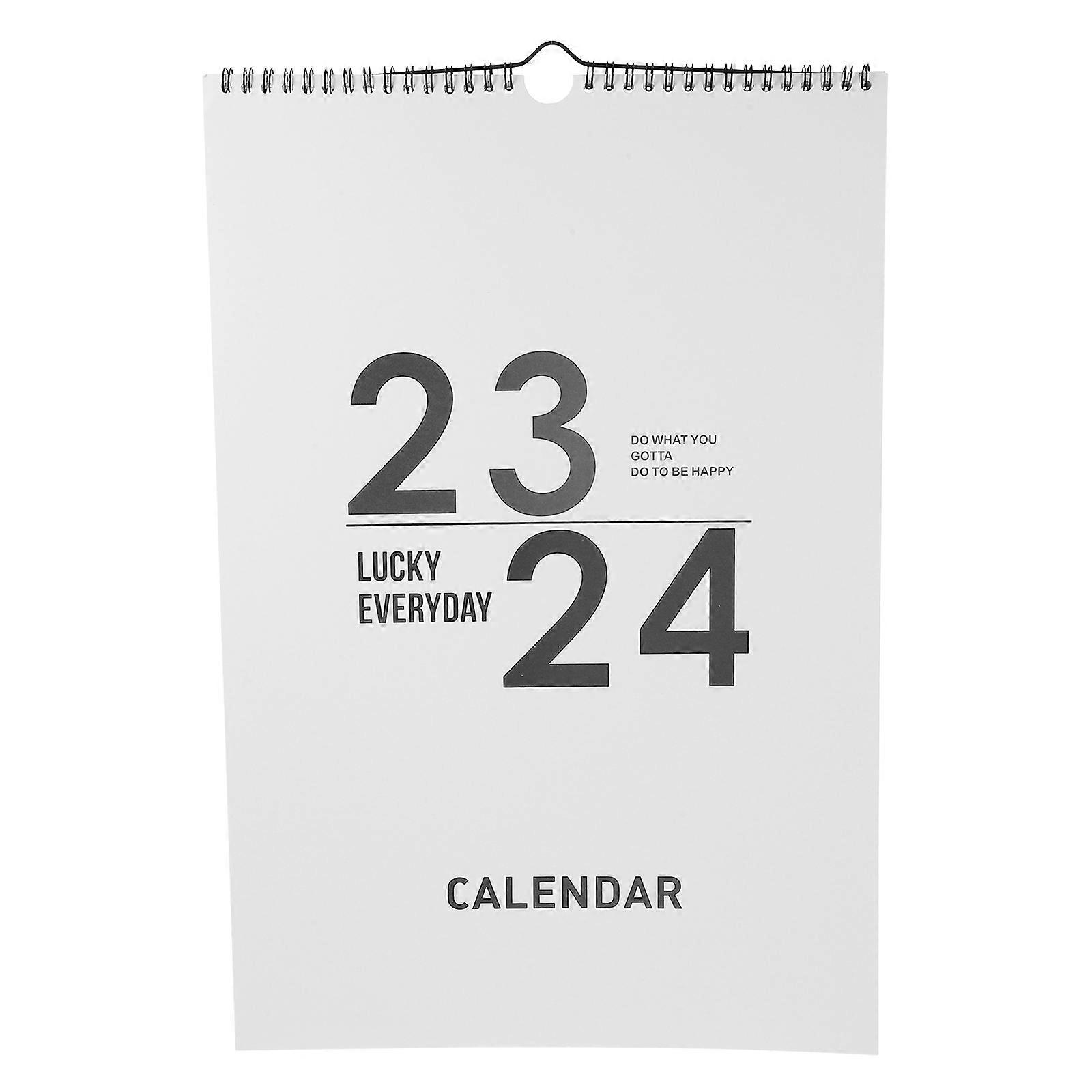 Daily Hanging Calendar Date Marking Office Use 43X29CM 1Pcs