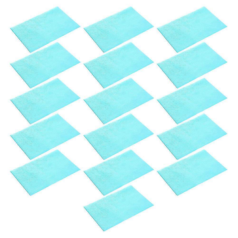 Non Slip Refrigerator Shelf Mats 16PCS Set for Fridge Liners, Easy Clean, Fast Drying Mats for Kitchen, Bathroom & Cabinet Organization