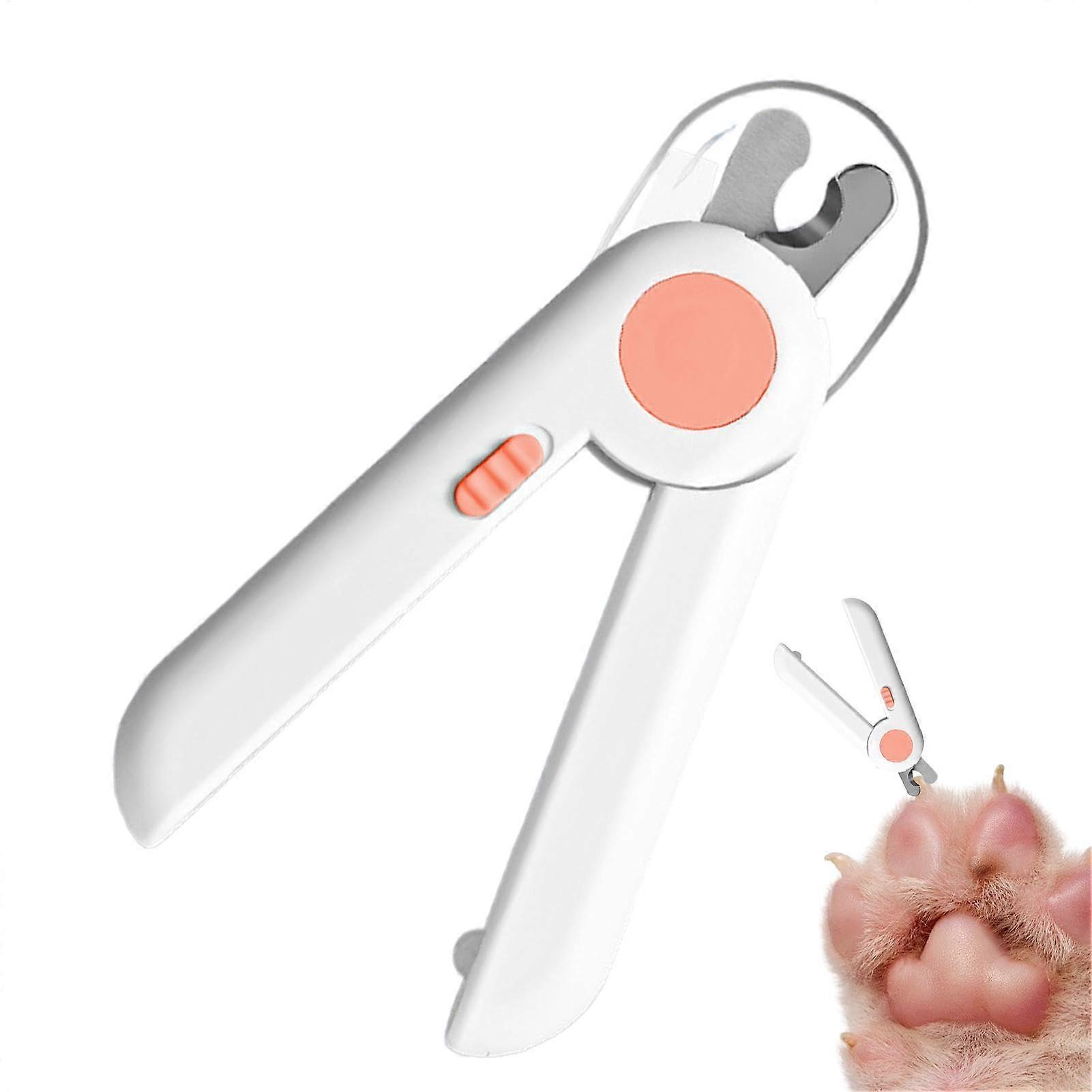 Cat Nail Clipper - LED Light Cat Trimmer, Lightweight Pet Grooming Tool For Cats