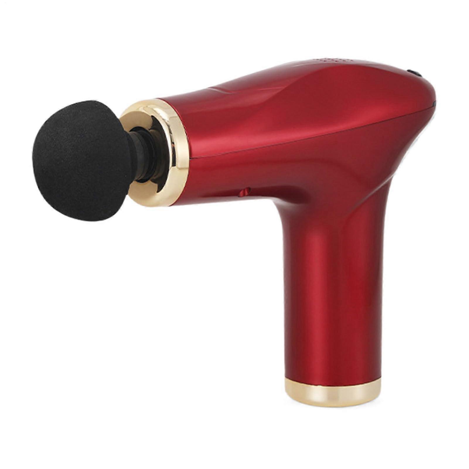 Deep Tissue Massage Guns Handheld Massager, 18.5cm Muscle Percussion, 1200mAh 6 Speeds Type C, Low Noise ABS