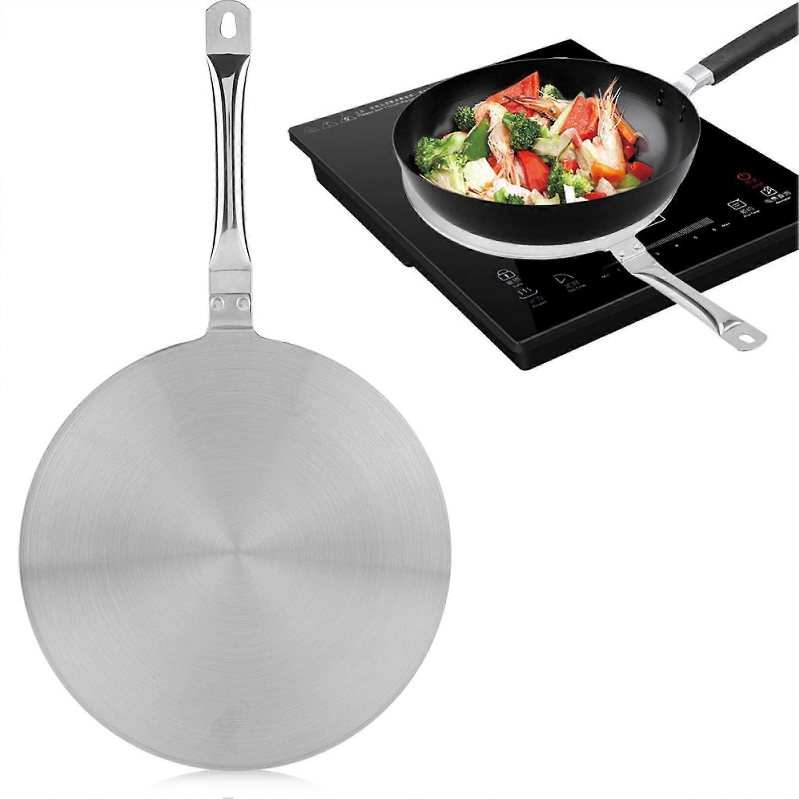 Heat Diffuser Stainless Steel With Handle Diffuser Plate For Electric Gas Glass Induction Adapter Hob Ring 24 Cm