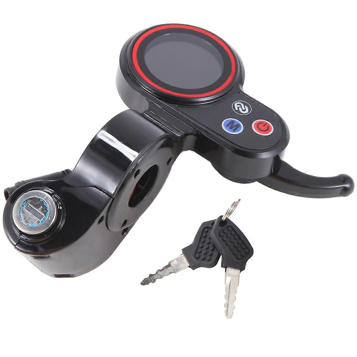 Scooter Parts 6Pin LCD Display With Key For Electric Scooter Display