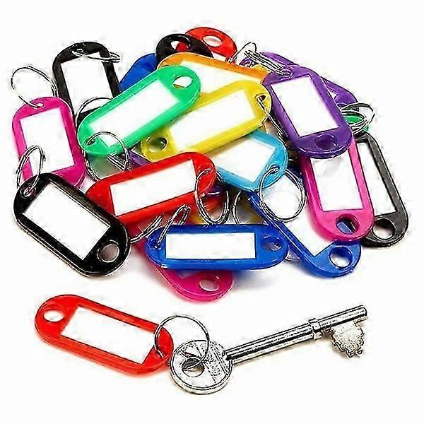 Key Tag - Key Label - 20-Pack - Multi-Color