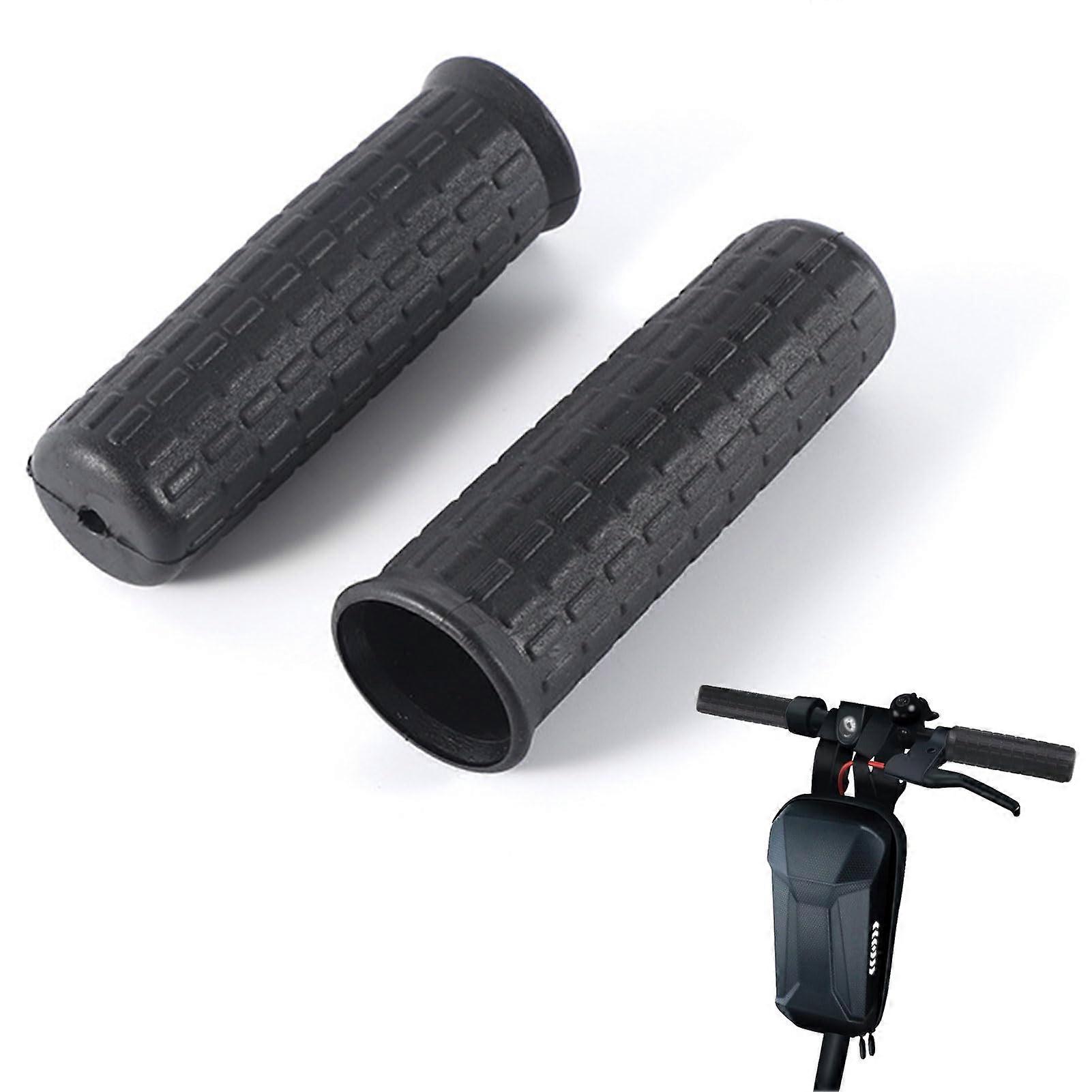 Wheelbarrow Handles Pack of 2, Rubber Non-Slip 30mm Universal Replacement Handles, 122cm Length for Trolley Compatibility