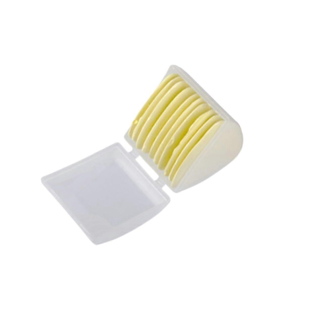 Self-Erasing Fabric Markers - 10 Pack Yellow, Water-Soluble for Easy Patchwork and Sewing Projects