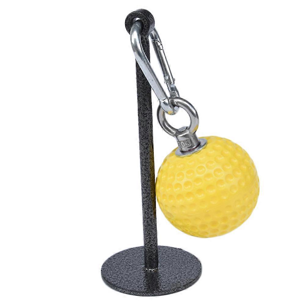 Grip Ball and Dumbbell Bracket 1Set Yellow with Easy Install for Fitness