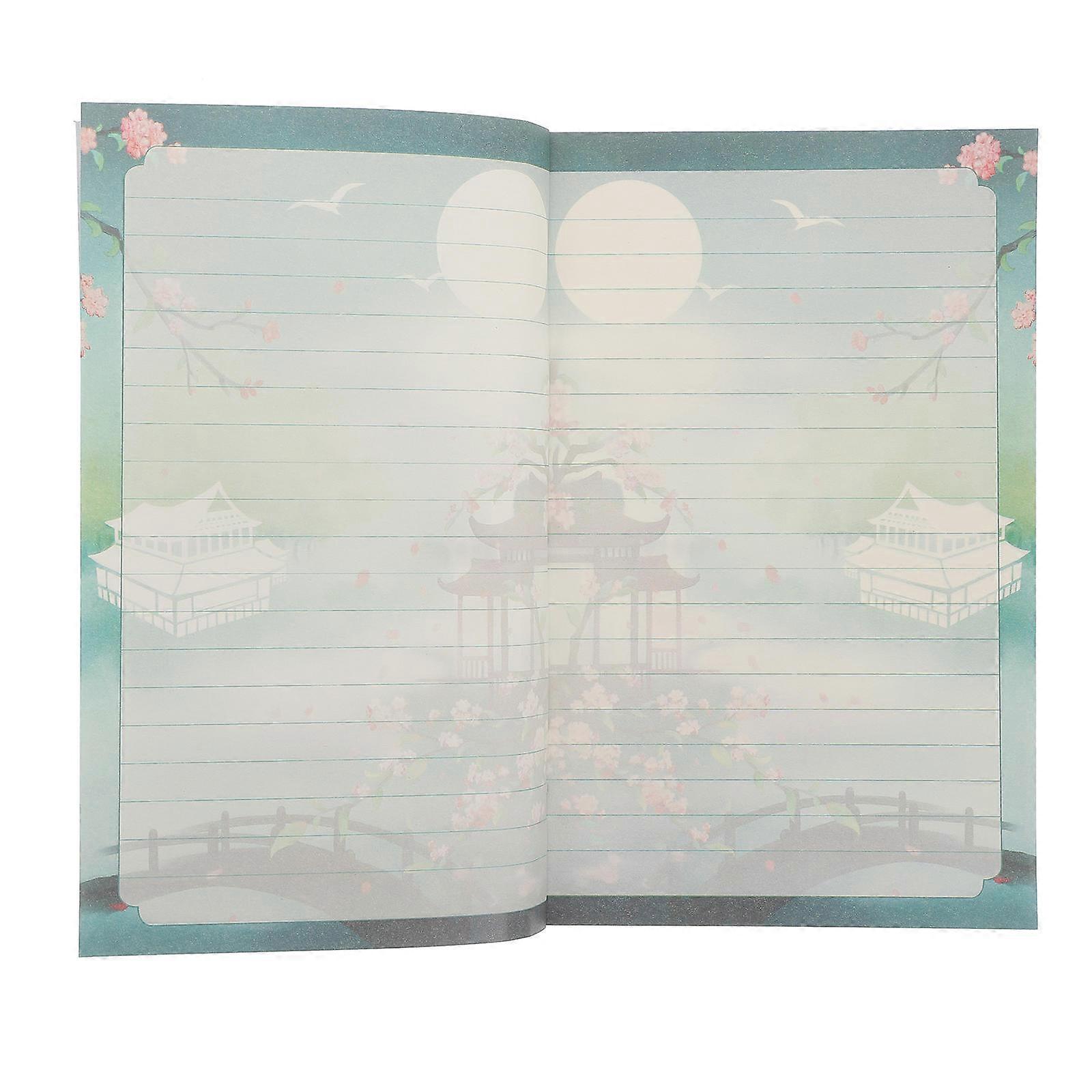 Paper Notebook Decorative Note Book For Home Use Business Notes Diary Writing Sketching 20.8X14.2Cm 1Pcs