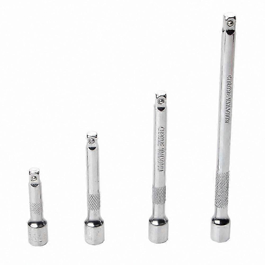 4-Piece Torque Wrench Set with 1/4-6.3mm Ratchet and Quick Release Socket Extension Handle Tool Kit