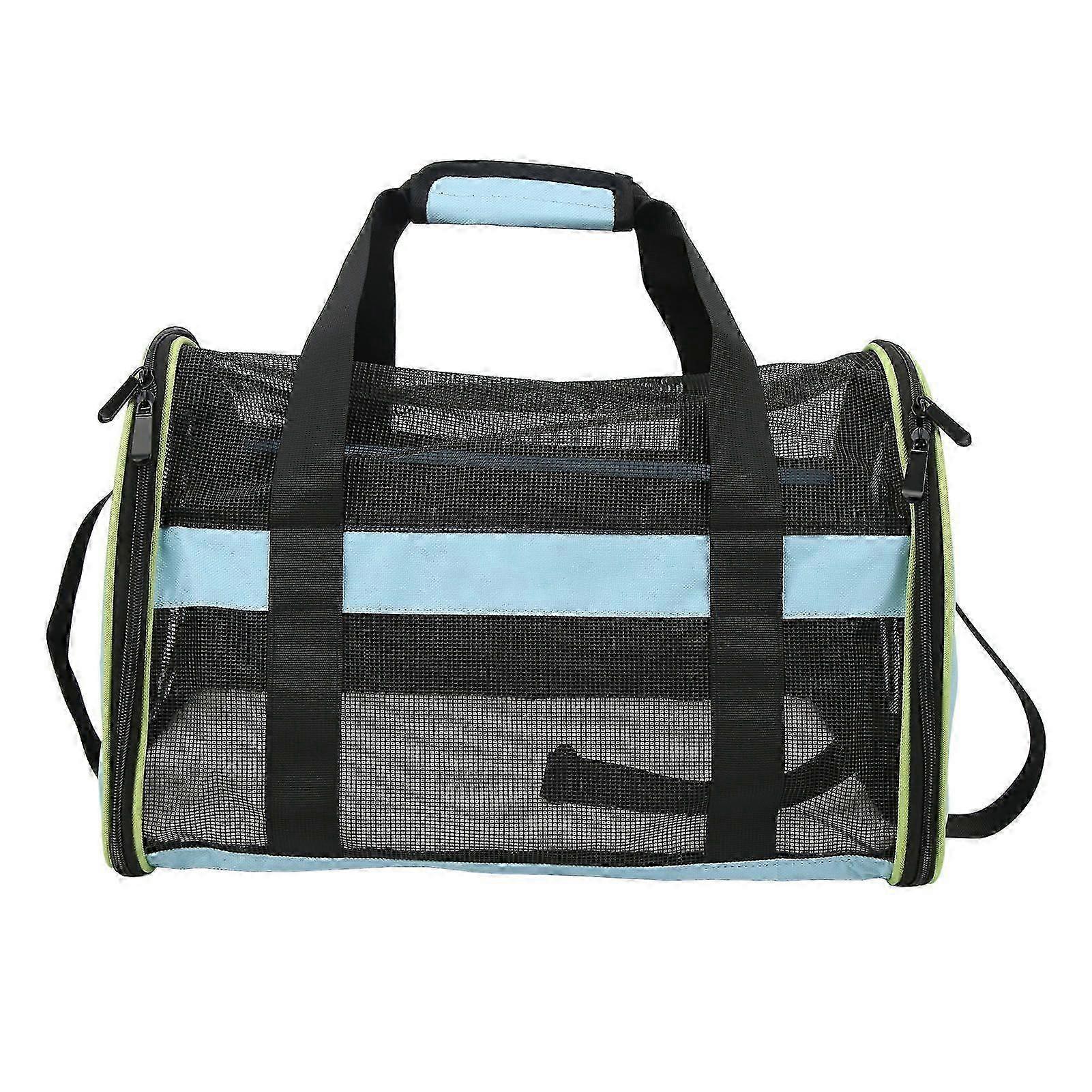 Foldable Nylon Pet Carrier with Adjustable Strap for UK Pet Owners