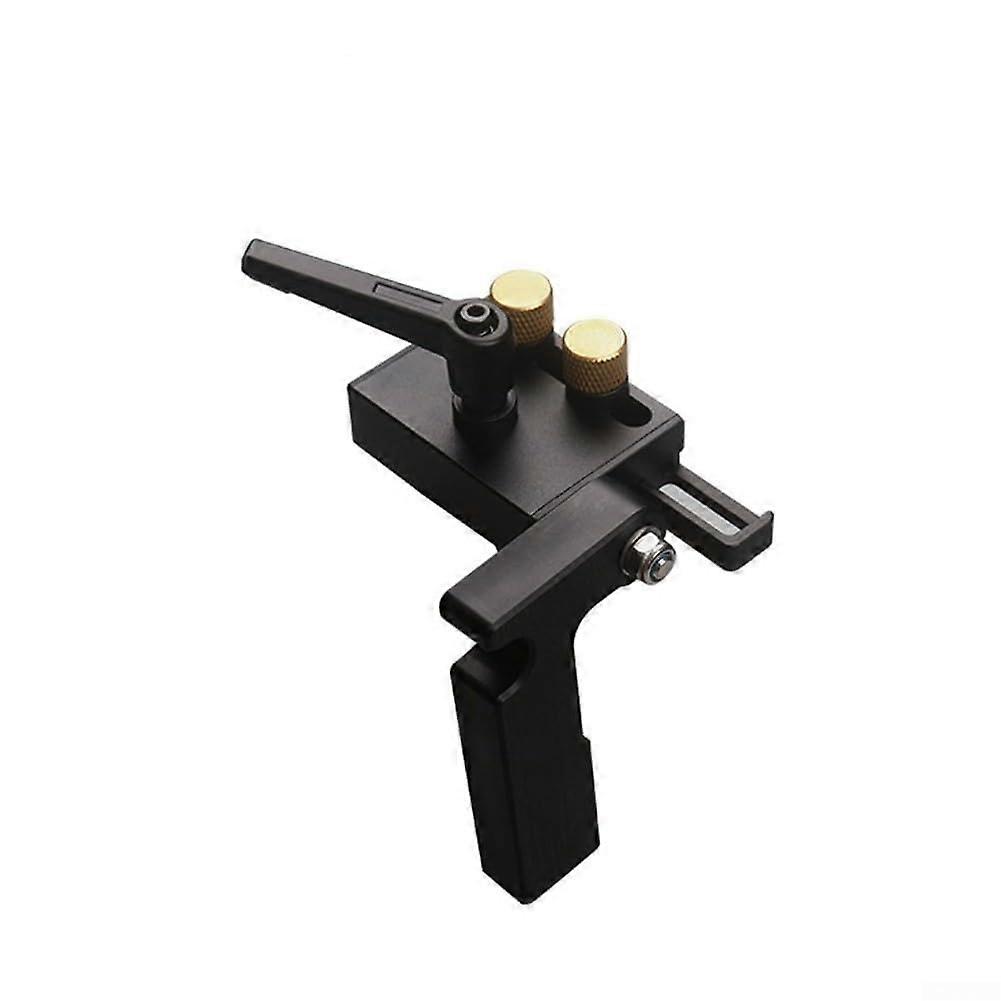 Aluminum Alloy Miter Rail Limiting Device for Enhanced Precision in Woodworking Projects (Right Long)